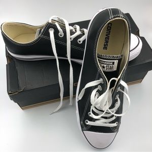 Converse Chuck Taylor All Star Leather Unisex Low Top Shoe size 13 men 15 women